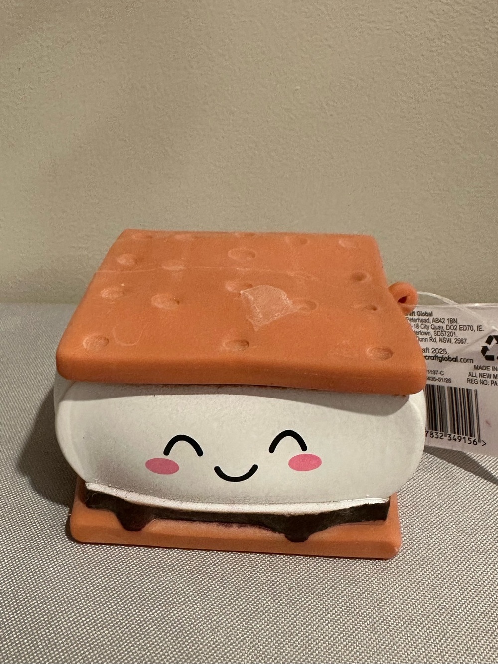 Brand New Item - Keycraft S’mores Squishy NWT
